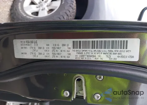 2019 Ram 1500 Classic Slt 4X4 6'4 Box from USA, damaged, VIN 1C6RR7TT9KS645840